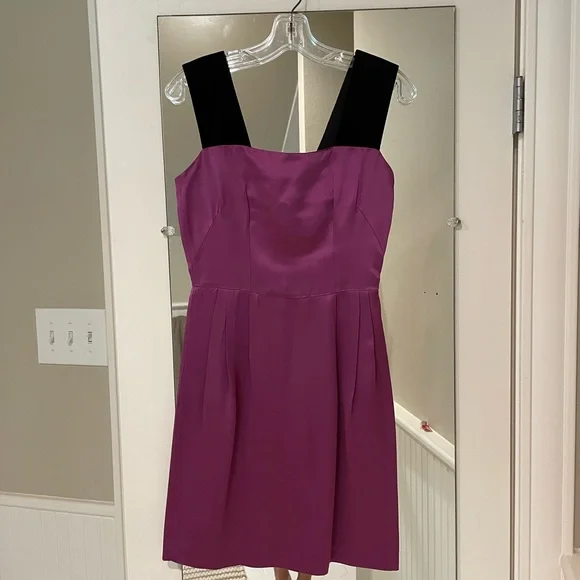 purple metallic prom dress Colors Dress Illusion Bow Bodice Metallic Prom Dress 3816